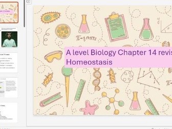 A level Biology: Homeostasis Revision