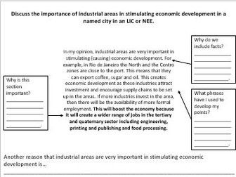 AQA GCSE Geography Revision Pack - Paper 2