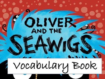 Oliver & the Seawigs: Vocabulary book