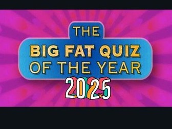 Big Fat quiz of the Year 2025