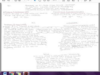 AQA Psychology AS-level My personal notes on Memory topic.