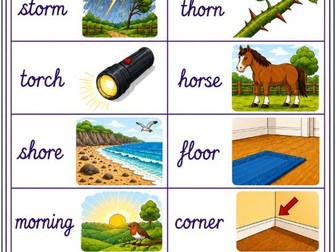 Year 4 EAL Spelling Poster – Week 9