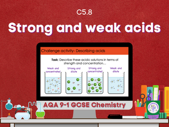 Strong and weak acids