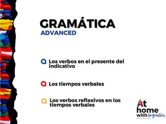Spanish Intermediate-Advanced Grammar List