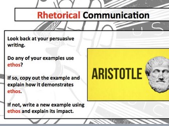 KS3: Persuasive Writing, Full SOW