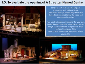 A Streetcar Named Desire SOW