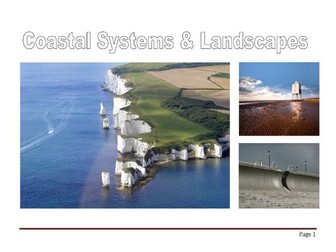 Coastal systems and landscapes A-level Geography (AQA)