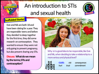 STIs Sexual Health RSHE