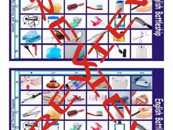 Health and Personal Hygiene Battleship Board Game