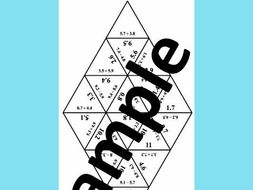 Adding and Subtracting Decimals 1 (Tenths) – Math Puzzle