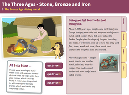 Using Metal - Interactive Teaching Book - The Bronze Age KS2