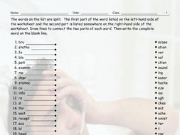 Doctors-Illnesses-Injuries Word Links