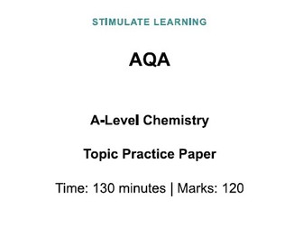 AQA A-Level Chemistry Physical Chemistry Topics Paper