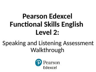 English Speaking Functional Skills Level 2