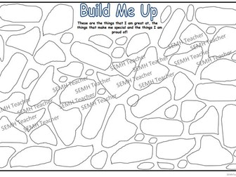 Emotional Literacy Activity - Build me up (ELSA)