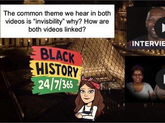 Black History Month/ French/ Lupin