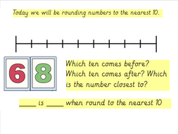 rounding to the nearest 10 lesson pack teaching resources