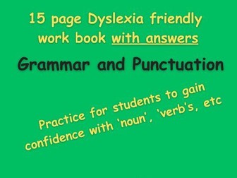 Grammar and Punctuation to Stretch and Challenge