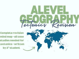 Edexcel Alevel Geography Paper 1 - Tectonics Revision ALL CASE STUDIES IN DEPTH