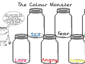 The Colour Monster Activity