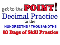 Decimal Practice