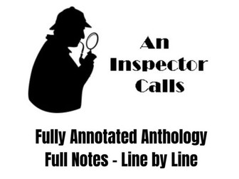 In Inspector Calls Anthology - Fully Annotated