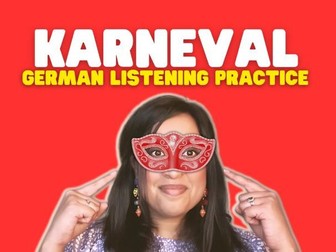 Karneval GCSE German Listening Comprehension