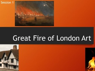 The Great Fire of London Art Unit