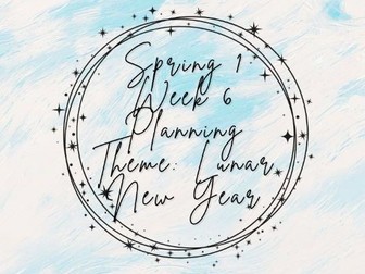 Reception - Spring 1 - Week 6 Planning (Lunar New Year)