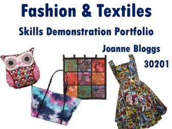 Fashion & Textiles Technical Award Exemplar Skill Evidence