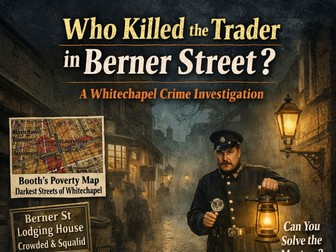 Whitechapel Revision Murder Mystery