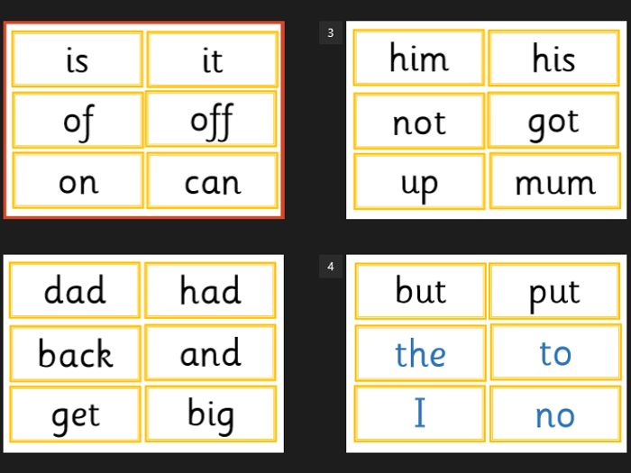 First 100 High Frequency Words Flash Cards -Phonics Phases 2-5-EYFS ...