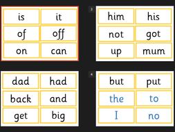 First 100 High Frequency Words Flash Cards -Phonics Phases 2-5-EYFS ...