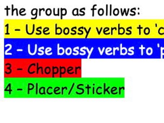 Year 1 Instruction Writing Unit (with resources)