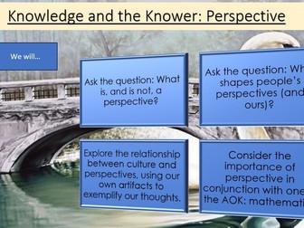 TOK: Knowledge and the Knower - Perspective