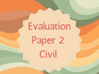 Civil Law evaluation flashcards