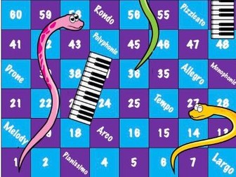 Elements of Music Snakes & Ladders