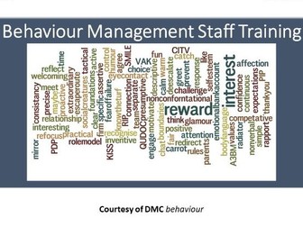 Behaviour Management Staff Training