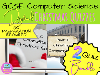 Christmas Computing Quiz Bundle – GCSE