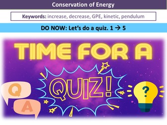 P1.2 Conservation of Energy
