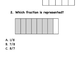 Year 6 fractions pre-assessment