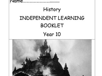 GCSE Homework booklets