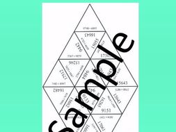 4 - Digit Addition With Regrouping – Math puzzle