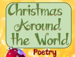 Holidays Around the World - Christmas Around the World Poetry Activity