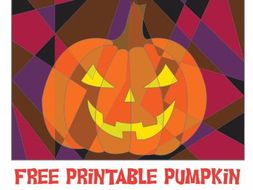 Free Halloween Pumpkin Coloring Activity Sheet