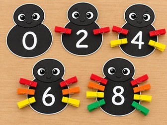 Spider Counting to 10