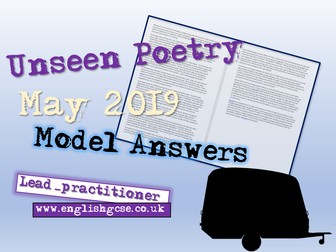 Unseen Poetry May 2019