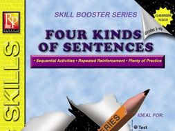 Four Kinds of Sentences: Skill Booster Series