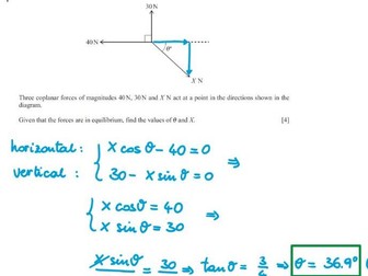 CIE Mechanics exam Feb/Mar 2025 - solutions with the complete working out and explanations