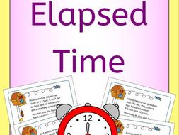 Elapsed Time Word Problem Task Cards